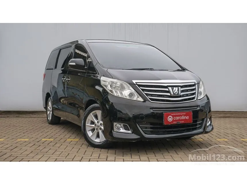 Jual Mobil Toyota Alphard 2013 X 2.4 di DKI Jakarta Automatic MPV Hitam Rp 211.000.000