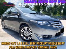 Honda City 1.5 E i-VTEC FACELIFT FULL SPEC PADDLESHIFT