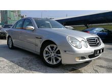 2005 Mercedes-Benz E200K 1.8 Avantgarde LOCAL MODEL ISOFIX LEATHER SEAT BOTH SIDE ELECTRIC SEAT WITH MEMORY SEAT SONY DVD PLAYER WITH REVERSE CAMERA