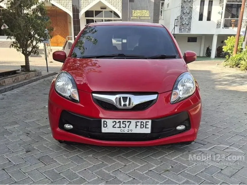 Jual Mobil Honda Brio 2013 E 1.2 di Kalimantan Selatan Automatic Hatchback Merah Rp 120.000.000