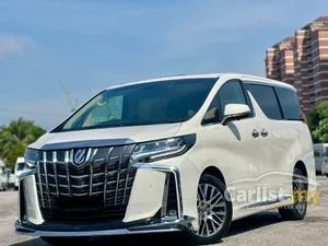 2017 Toyota Alphard 3.5 Executive Lounge MPV // Modellista Bodykit & Skirting // Facelift 3 LED Headlamp // JBL Sound System // Sunroof // Pilot Seat