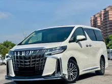 2017 Toyota Alphard 3.5 Executive Lounge MPV // Modellista Bodykit & Skirting // Facelift 3 LED Headlamp // JBL Sound System // Sunroof // Pilot Seat