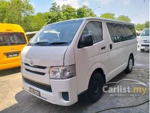 2018 Toyota Hiace 2.5 Panel Van Van