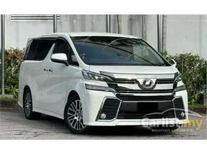 2017 Toyota Vellfire 2.5 Z MPV