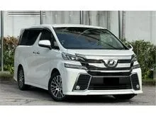 2017 Toyota Vellfire 2.5 Z MPV FULL SERVICE RECORD