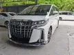 Recon 2019 Toyota Alphard 2.5 G S C Package MPV **RAYA PROMOTION**
