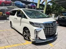 2022 TOYOTA ALPHARD 2.5 SC ( 25K MILEAGE ) BLIND SPOT MONITOR AND DIGITAL INNER MIRROR WITH ORIGINAL MODELLISTA BODYKIT