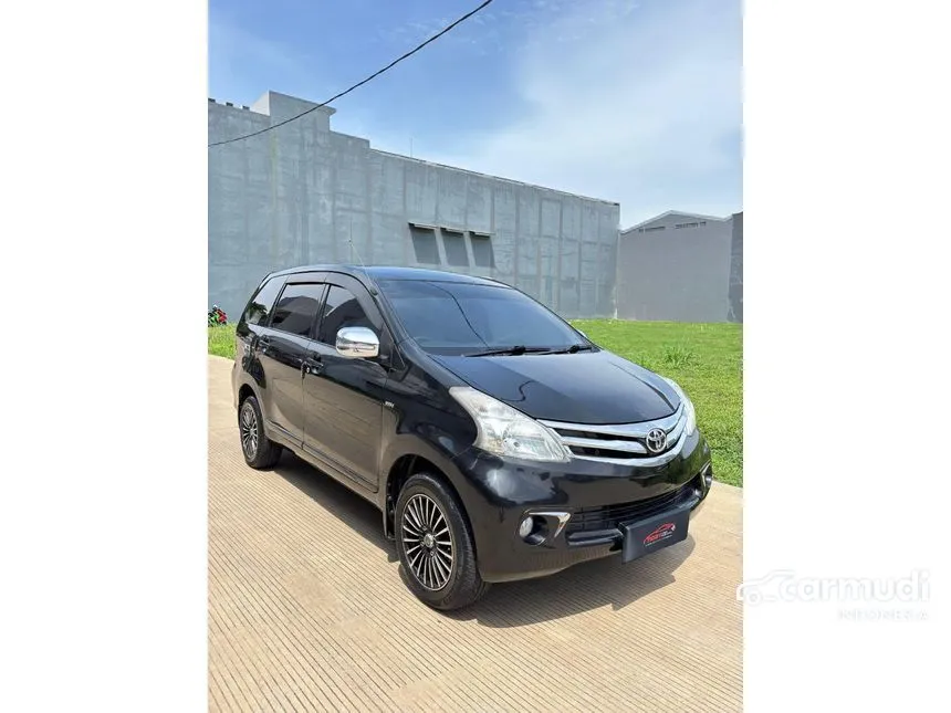 Jual Mobil Toyota Avanza 2013 G 1.3 di Banten Automatic MPV Hitam Rp 115.000.000