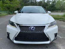 2012 Lexus CT200h 1.8 LUXURY SPEC F SPORT KITS PEARL WHITE RACING SPORT 3 MODE