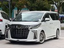 [ SPECIAL UNIT ] READY STOCK 2022 Toyota Alphard 2.5 S Type Gold III MPV MODELLISTA BODYKIT / DRL /SUNROOF / DIM / BSM / 20 RIM