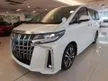 Recon 2022 Toyota Alphard 2.5 SC (3BA) Package MPV