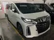 Recon 2021 Toyota Alphard 2.5 SC Sunroof Dim Bsm Free Warranty Unregister