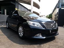 Toyota Camry 2.5 G Dual VVTi AT FL Black on Beige 2012 Service Record