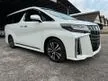 Recon 2021 Toyota Alphard 2.5 G S C Package MPV