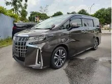 SUNROOF BSM DIM 2021 Toyota Alphard 2.5 SC BROWN COLOR LAST OFFER UNREG