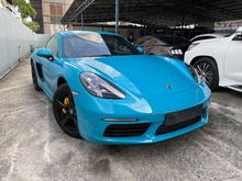 PORSCHE CAYMAN 718 2.0(A)UNREG 2017