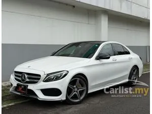 2016 Mercedes-Benz C200 2.0 AMG LINE 3YRS WARRANTY 1 OWNER GOOD CONDITION LOW MILEAGE