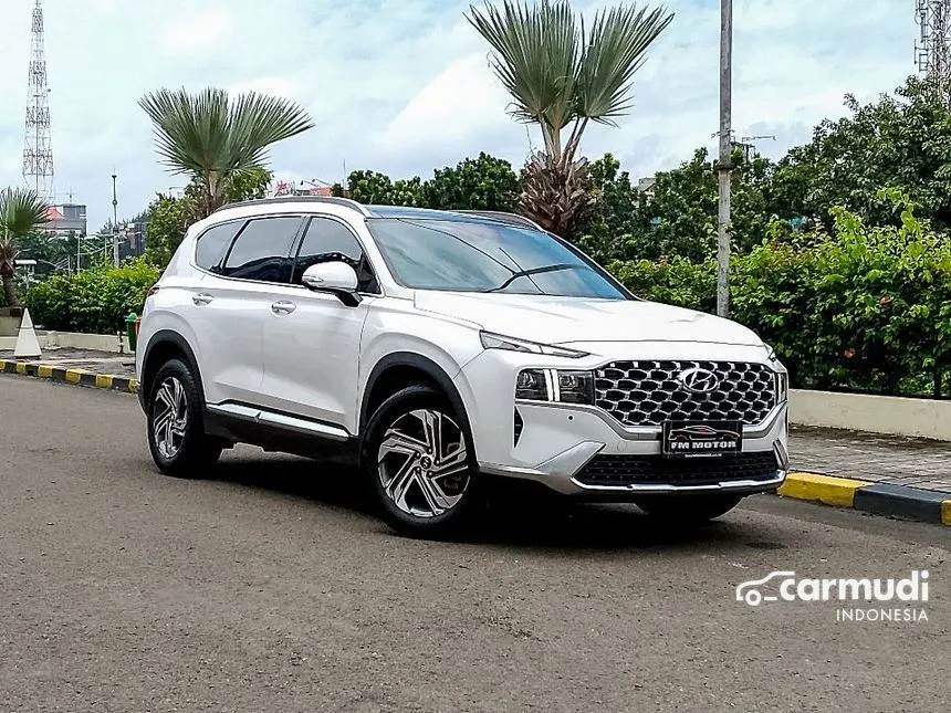 Jual Mobil Hyundai Santa Fe 2023 Signature 2.2 di DKI Jakarta Automatic SUV Putih Rp 535.000.000