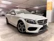 Recon 2017 Mercedes-Benz C180 1.6 AMG / LEATHER SEAT/ 1 POWER & MEMORY SEAT/ PCS/ LKA/ BSM - Cars for sale