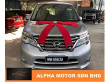 2015 TRUE Nissan Serena 2.0 (A) S-HYBRID HIWAY STAR PREMIUM NO PROCESSING FEE