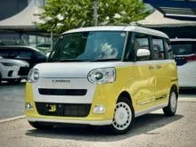 2025 Daihatsu Move Canbus 660cc Stripes G Turbo / 360 CAM / 6 Years Warranty with LOW PROCESSING FEE