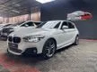 Used 2017 BMW 118i 1.5 M Sport Hatchback FACELIFT ORIGINAL FULL BODYKIT FACELIFT STEERING FULL SERVICE RECORD BY BMW ORIGINAL PAINT POWER FULL ENGINE - Cars for sale