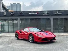 2021 Ferrari F8 3.9 Tributo Bucket Seat,Rosso Corsa Ext,Suspension Lifter,Apple Car Play,Carbon Exterior & Interior,JBL,Reverse Camera