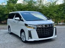 2021 Toyota Alphard 2.5 S Type Gold Sunroof 21kKM