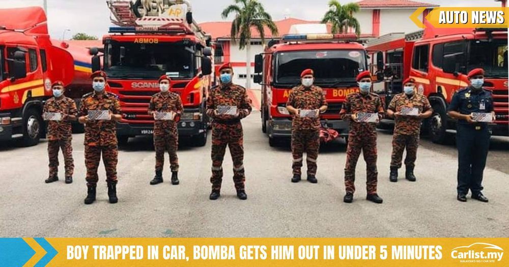 Bomba Rescues 6 Year Old Boy Trapped In Car In Jb Auto News Carlist My