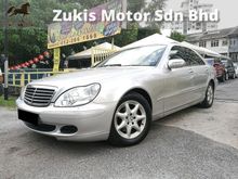 (ORI 2OO5)(GST INCLUSIVE)(FACELIFTED MODEL)(TIP TOP)(1 OWNER)(MERCEDES BENZ S28O W22O)
