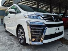 2018 Toyota Vellfire 3.5 ZG MPV Demo Car Pre Crash Sunroof DIM Unreg Sale Offer