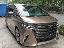 Alot Ready Stock 2024 Toyota Alphard 2.5 Z 7-Seater MPV