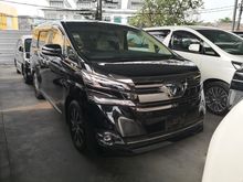 2015 Toyota Vellfire 2.5 V MPV 8 SEATER JBL SOUND 360 CAMERA MEMORY SEAT PRE CRASH POWER BOOT 17 INCH SPORT RIM