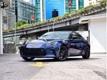 2023 Toyota GR86 2.4 RZ Coupe (M) - Grade 5A Trueno Blue  HKS Exhaust & TRD Parts