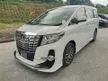 Used 2015 Toyota Alphard 2.5 S MPV - Cars for sale
