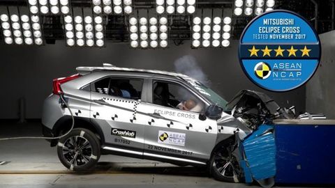 Mitsubishi Eclipse Cross And Xpander Score 5-Star and 4-Star ASEAN NCAP Ratings