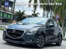 2015 MAZDA 2 1.5 SEDAN SKYACTIV-G GLS (A) HIGH FULL SPEC / BODYKIT / FULL LEATHER / PUSHSTART KEYLESS / R CAMERA / HUD