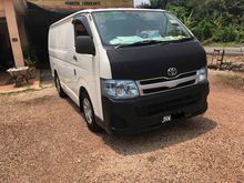 2012 Toyota Hiace 2.5 Panel Van