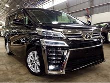 2018 Toyota Vellfire 2.5 MPV ZA NEW FACELIFT PRECRASH DIM