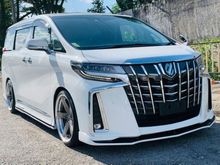 21 WORK SPORT RIM , MZ SPEED CALIPER , SUSPEC PRO SUSPENSION , UNREGISTER Toyota Alphard 2.5 G S C Package MPV , NEW STOCK , HAVE 80 UNIT READY STOCK.