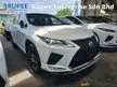 Recon 2021 Lexus RX300 2.0 F Sport 3 LED HEAD UP Display SURROUND CAMERA POWER BOOT LKA PCR 5 YEARS WARRANTY HIGH GRADE CAR Unregistered