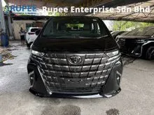 2024 Toyota Alphard 2.5 Z 7-Seater Full Leather 360View Sun Roof HUD Up Display BSM DIM Side Step LED Light 5A Good Condition Nice Car