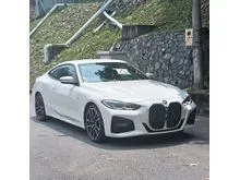 2021 BMW 420i 2.0 M Sport Coupe (( 34k km Low MILG, Black Int, 360 Camera )) ))