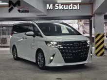 2024 Toyota Alphard 2.5 Z SUNROOF 4CAM 7SEATER 2PD 5A 15K KM 5YRS TOYOTA WARRANTY