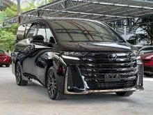 2025 Toyota Vellfire 2.4 Z Premier MPV (BLACK INTERIOR) (NEW CAR CONDITION) (FULLY LOADED)