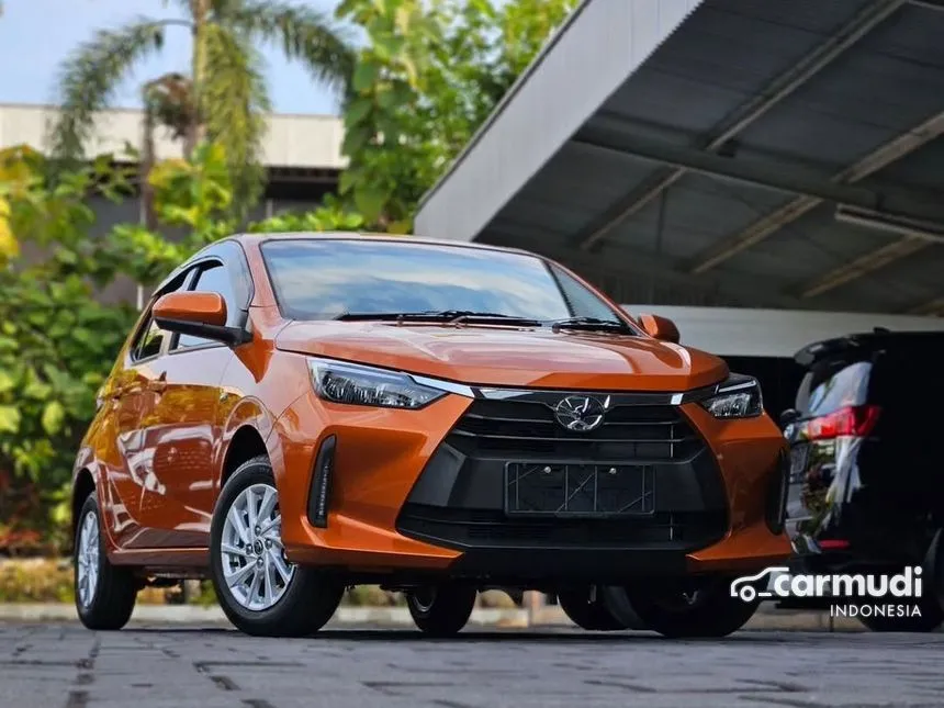 Jual Mobil Toyota Agya 2025 G 1.2 di Jawa Barat Automatic Hatchback Orange Rp 135.000.000