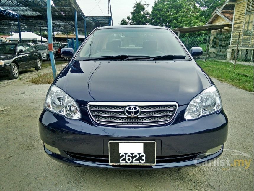 Toyota Corolla Altis 2005 E 1.6 in Selangor Automatic 
