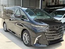 2024 Toyota Alphard 2.5 Z 7-Seater MPV(Unregistered) Free 8Year Unlimited Mileage Warranty