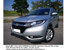2016/17 Honda HR-V 1.8 i-VTEC V-spec Under Warranty Honda Full service recoed