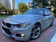 2013 BMW 328i 2.0 M Sport Sedan OTR PRICE M SPORT BODYKIT MIL 12K KM A YEAR ONLY